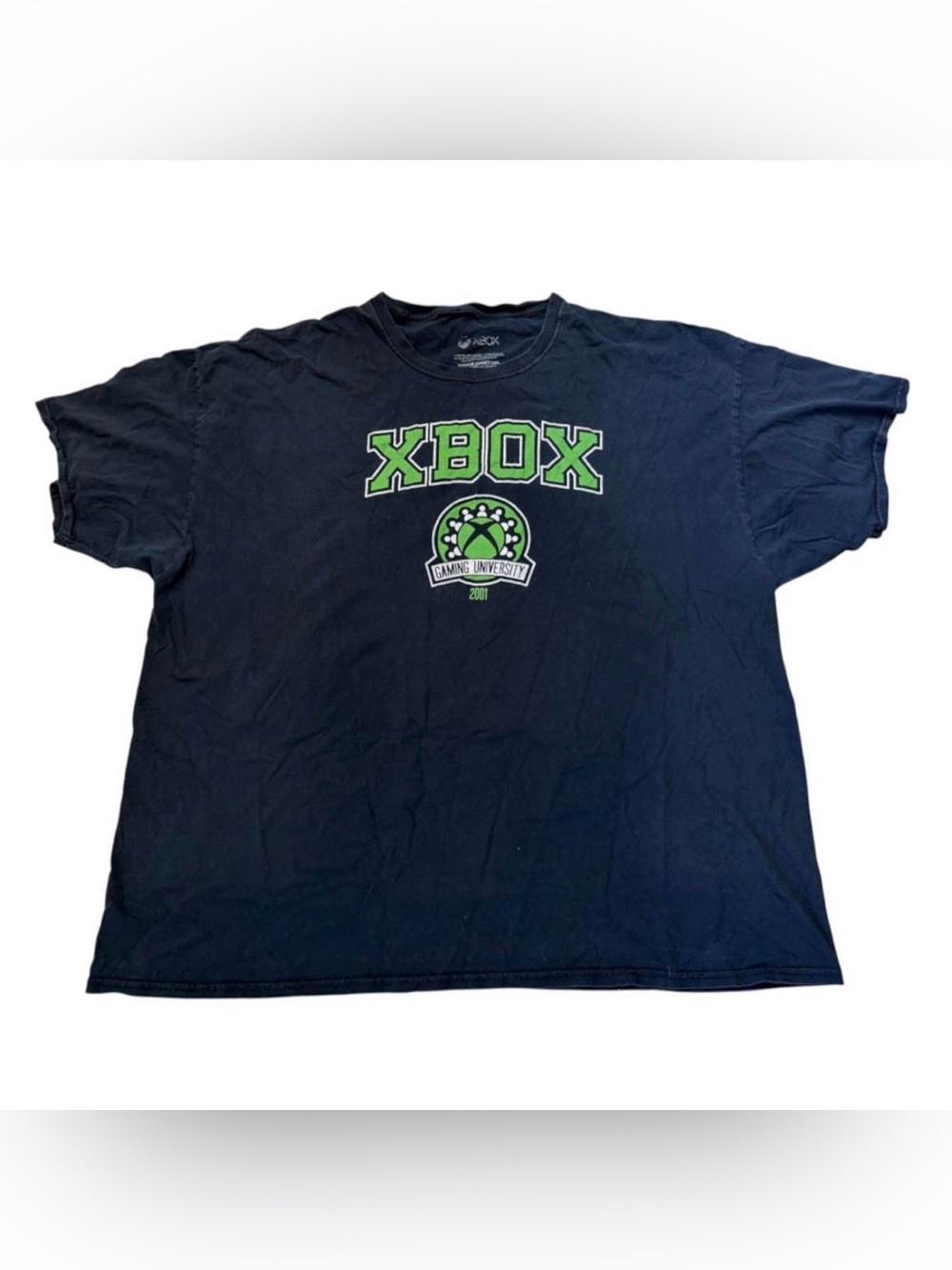 Xbox Gaming University 2001 Graphic Tee | Y2K Retro Gamer | Ripple Junction